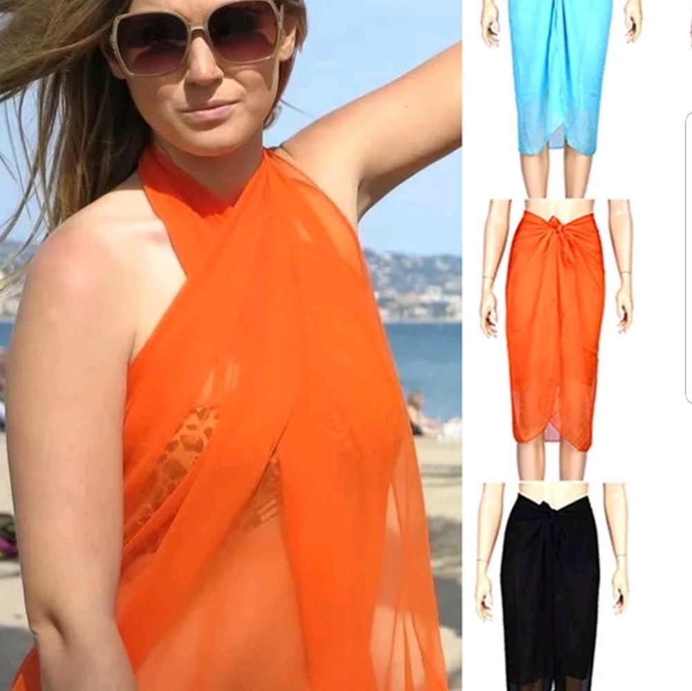 Lady Pretty Chiffon Wrap Dress  Pareo Beach Bikini